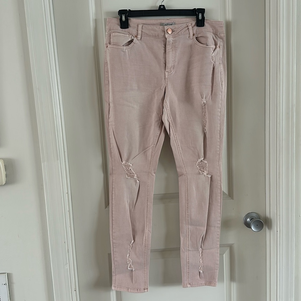 Refuge Jeans Light Pink Size 12